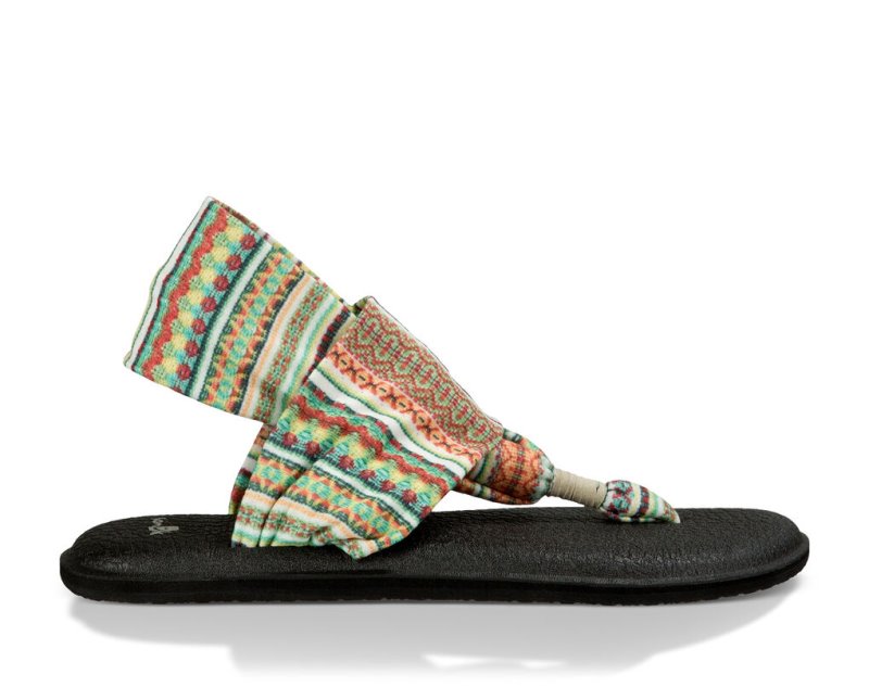 Sanuk Yoga Sling 2 Prints - Sanuk Sandals Womens Multicolor - Philippines VWYAXZ698